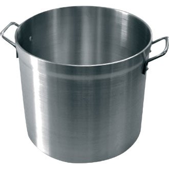 Aluminium Deep Boiling Pot and Lid - 22.66 Ltr 330x290mm - Ideal for the home or professional kitchen