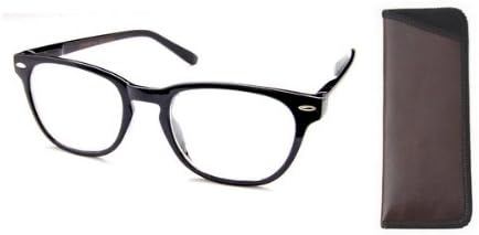 The Panorama - Quality Bifocal Reading Glasses - Reading Glasses You Can Wear All The Time!, 2.75, Black