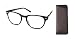 The Panorama - Quality Bifocal Reading Glasses - Reading Glasses You Can Wear All The Time! Case Included, 2.00, Black
