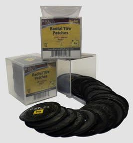 2 3/8" (60mm) Round Radial Patch-by-BLACK JACK TIRE REPAIR