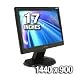HW-173ABB 17" 1440 x 900 500:1 Widescreen LCD Monitor