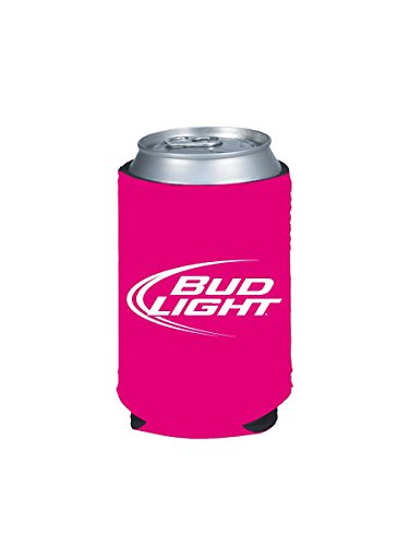 Bud Light Hot Pink Ladies Beer Can Kaddy Koozie Cooler