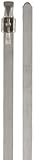 BAND-IT AS4229 Mini Tie-Lok 316 Stainless Steel Cable Tie, 0.177 Width, 10 Length, 2 Maximum Diamete