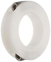 Ruland SP-20-P Two-Piece Clamping Shaft Collar, Plastic, 1.250