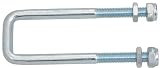 De-Sta-Co Clamp Accessories, Hook Assembly w/Locknuts, U-Hook, Use w/ clamp TC-344, Steel (1 Each)