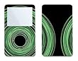 Circulitis Black Design iPod classic 80GB/ 120GB Protector Skin Decal Sticker