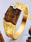 Produkt-Bild: Damenring 8 Karat (333) Gelbgold Gr.52