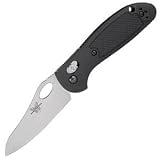 Mini-Griptilian, Black Valox Handle, Plain