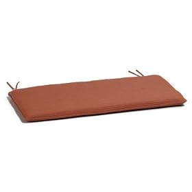 Sutton Loveseat Cushion - Dupione Papaya