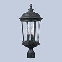 Maxim Lighting - 30092CDBZ : Dover Trisyn 3-Light Outdoor Pole/Post Lantern - Bronze