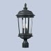 Maxim Lighting - 30092CDBZ : Dover Trisyn 3-Light Outdoor Pole/Post Lantern - Bronze