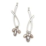 Ortak Jewellery Blush Collection Sterling Silver Ladies SE 278 Pearl Earrings