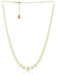 1928 Bridal Eloquence 18" Delicate Simulated Pearl Necklace