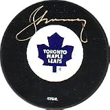 Borje Salming Autographed/Hand Signed Hockey Puck