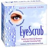 Eye Scrub Sterile Eye Makeup Remover and Eyelid Cleansing Pads