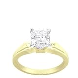 0.25 Carat VS2 - GIA Certified Diamond Solitaire Engagement Ring on 14k White Gold