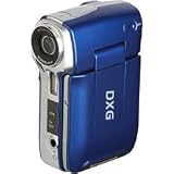 DXG DXG-565VB 5.0 Mega PIxel Ultra-Compact Digital Camcorder With 2.4-Inch LCD Display (Blue)