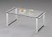 Chrome Finish With Glass Top Occasional Coffee Table