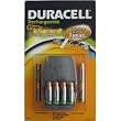 Duracell Pre Charged Rechargeable Nimh Batteries Combo, one charger, 4 AA and 4 AAA batteries