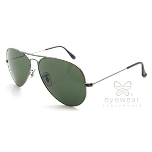 Ray-Ban RB3025 Aviator Aviator Large Metal Sunglasses