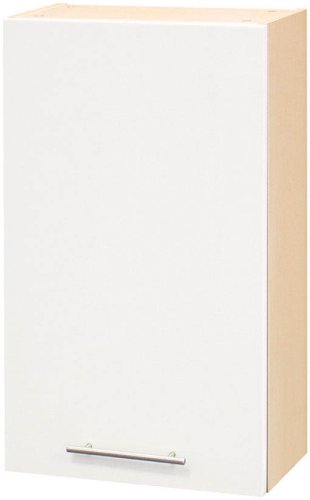 Fackelmann 84316 ACTIVE Hängeschrank, Front Shiny, 1 Tür, H/B/T 67x40x22 cm