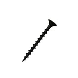 ハイロジック:黒色コーススレッド 3．8×38ミリ 入数1箱（約183本） 00024386 ×5セット