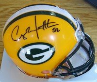 Clay Matthews Hand Signed Autographed Green Bay Packers Riddell Football Mini...