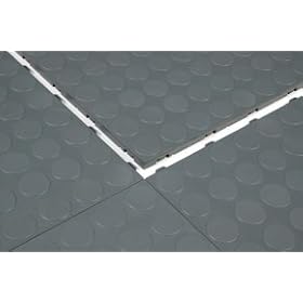 Sandstone Tile 9X20 Garage Floor Mat Heavy Duty Coin - Sandstone