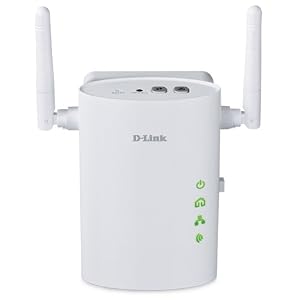 D-Link DHP-W306AV PowerLine AV Wireless N Extender, HomePlug AV, 11n
