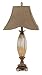 Cal Lighting BO-684TB Marblelized Luster 150W Melbourne Resin/Glass Table Lamp