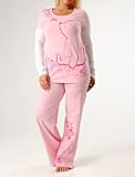 Motherhood Maternity: Disney Long Sleeve Scoop Neck Screen Print Maternity Pajama Set