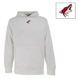 Phoenix Coyotes Hooded Sweatshirt - NCAA Antigua Mens Signature Hoodie White
