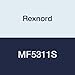 Rexnord MF5311S Double Set Collar Flange Block, 4-Bolt Piloted Flange, Double Setscrew Locking Collar, Non-Expansion, Heavy Contact Seals, Cast Iron, 3-11/16" Shaft-Size, 8-5/16" Bolt Spacing, 11-3/4" Bolt Circle