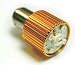 1157 High Power LED Light Bulb 5W Amber color 2pcs
