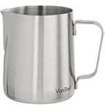 VonShef Stainless Steel Milk Pitcher Suitable for Coffee, Latte & Frothing Milk, Available in 12-Oz, 20-Oz and 32-Oz sizes
