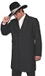 Wah Maker Highland Frock Coat in Black