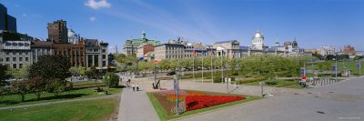 Buildings in Place Jacques Cartier, Montreal, Quebec, Canada Photographic Poster Print by... by Art.com