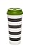 Kate Spade New York Women's Black Stripe Thermal Mug