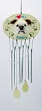 Bulldog Wind Chime