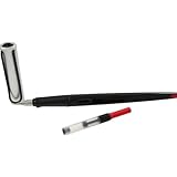 Lamy Joy AL Fountain Pen - Black/Silver, 1.1mm Nib L11-1.1