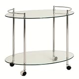 Produkt-Bild: Servier- bzw. Teewagen chrom B68 x H 60 x T45 cm