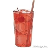 Newport Plastic Tumbler, 10 oz. 1 Dozen per case