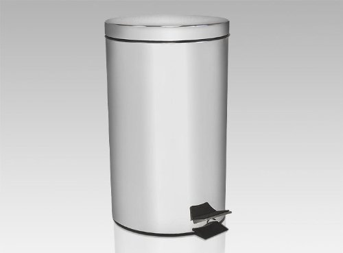 Produkt-Bild: M&uuml;lleimer Treteimer 30 Liter Chromfarben