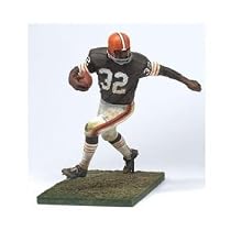 McFarlane Sportspicks - 2006 - NFL Legends - Series 2 - Jim Brown Action Figure - Cleveland Browns - Limited Edition - Mint - Collectible