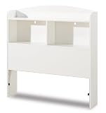 South Shore Logik Bookcase Headboard White (Pure white) (41H x 8W x 42D)