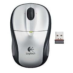 Funk-Maus Logitech M305. silber