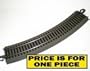 18 Inch Radius Curved Nickel Ho Snap Fit Bachmann EZ Track Single Piece