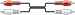 AB01 2 x RCA phono plugs - 2 x RCA phono plugs, 1.2m - Bulk box of 75