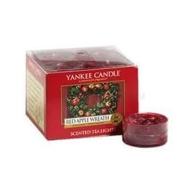 Yankee Candle - Red Apple Wreath 12 Pack Tea Lights Brand New