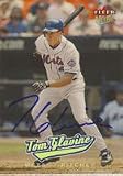 Tom Glavine, New York Mets Autographed Card